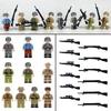 A16 Package Xiangjiang Small Particles Special Police Doll Weapon Police Person Children'S Building Block Toy Accessories