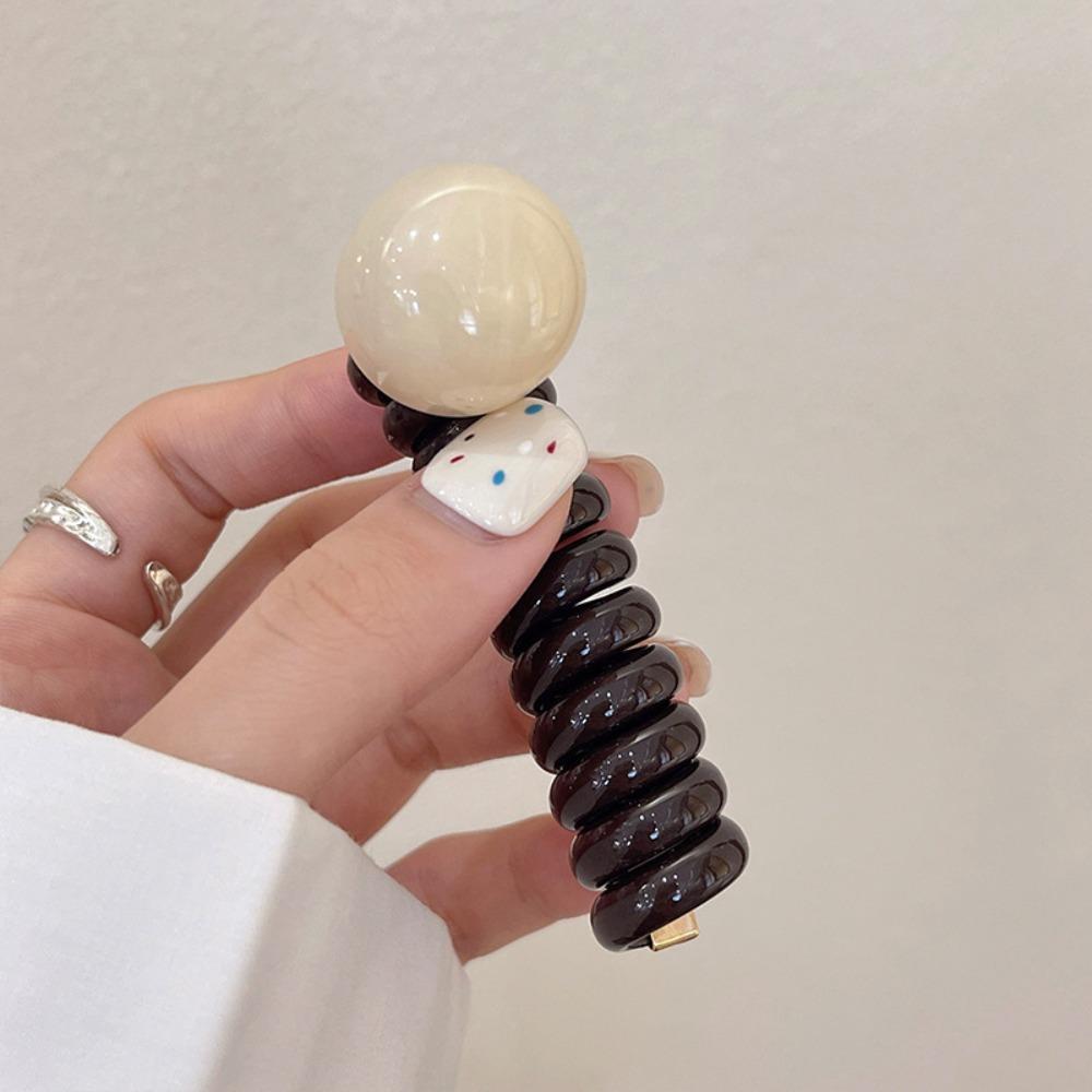 Straight Elastic Headband Simple Hair Rope New Ponytial Holder Hair Tie For Women Girls