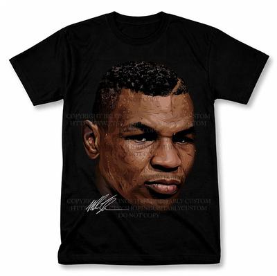 Iron Mike Tyson Kopf Rap Grafik T-Shirt Vintage Tee
