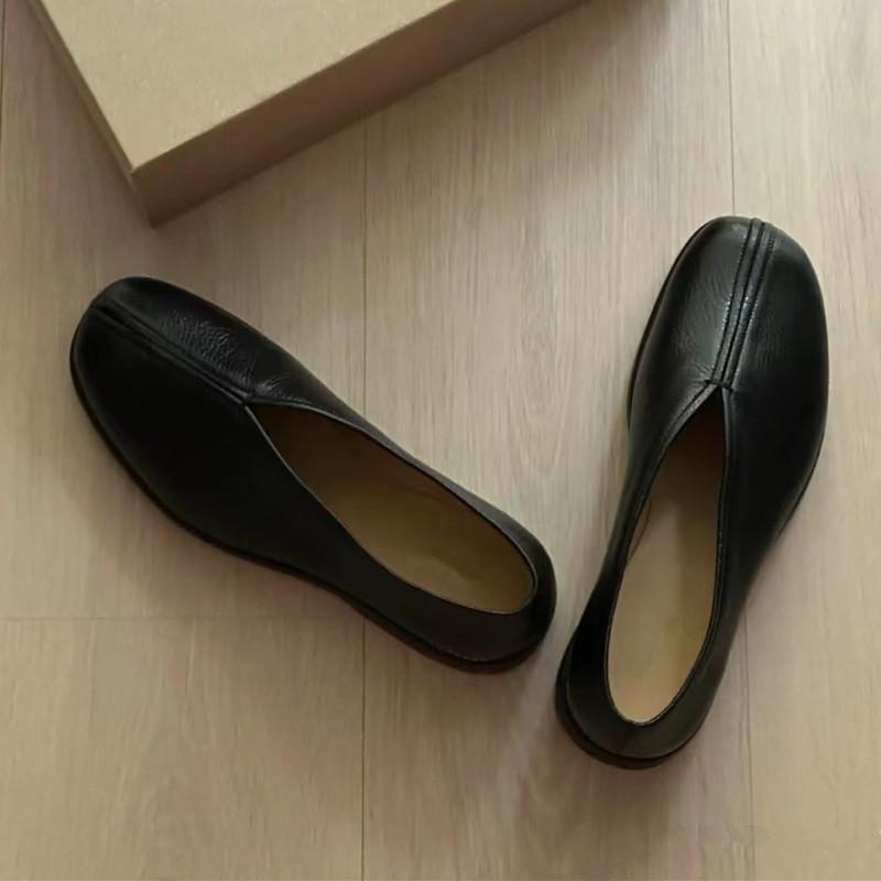 Fashion Male Leather Shoes Women 2025 New Chunky Platform Retro Work Shoes Spring Autumn Derby Shoes Low Top Man Casual Flats 36-44