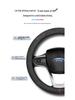 Ford Ranger Leather Steering Wheel Cover, Breathable & Non-Slip, DIY Stitch