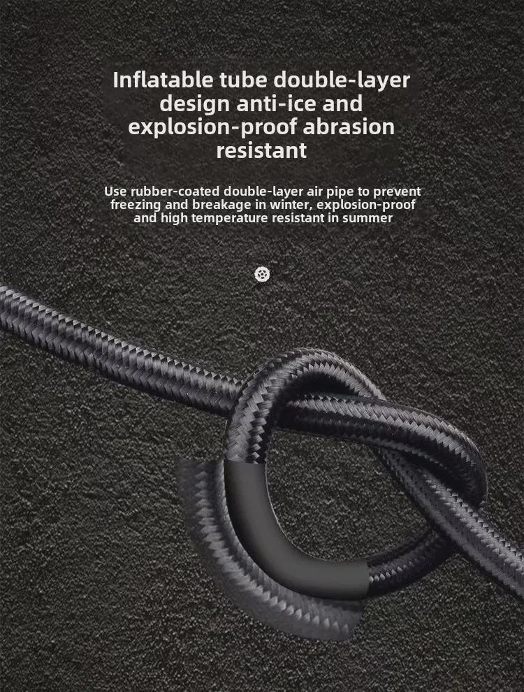 Digital Display Portable Mini Smart Electric Car Tire Air Pump with Lighting