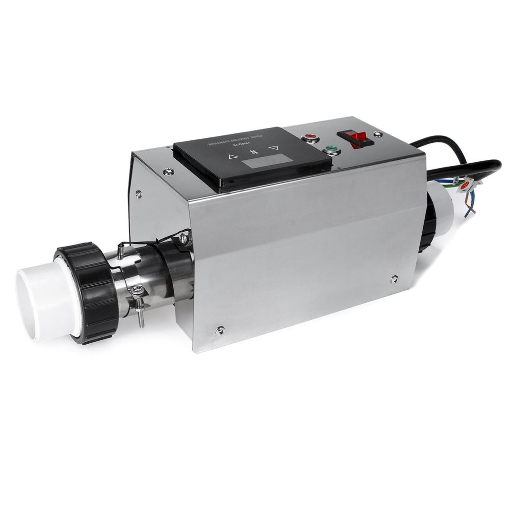 3KW 220V Electric Pool Water Heater Thermostat | Portable For Spa, Hot Tub, Small Swimming Pool