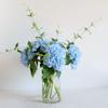 Moisturizing Large Hydrangea Hotel Decoration Flower Arrangement Wedding Arrangement Fake Flower Wholesale Film Hydrangea