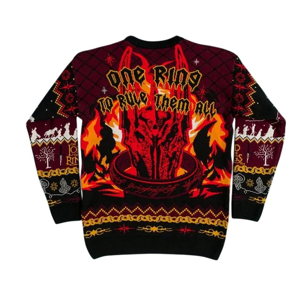 LORD OF THE RINGS Unisex Erwachsenen Einer, sie alle zu knechten Weihnachts-Pullover