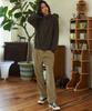 EASE Warm Pleated Elastic Waist Pants [Regular Fit]_Beige_Unisex