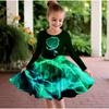 Girls' 3D Butterfly Dress Long Sleeve Summer Spring Vacation Daily Holiday Princess Beautiful Sweet Kids 4-12 Years Casual Dress A Line Dress