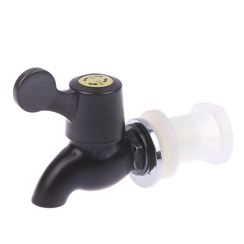 

16 мм герметичный кран для воды, стеклянная бутылка для вина, банка, бочка, резервуар для воды, кран с фильтром, клапан для вина, распределитель воды чёрный