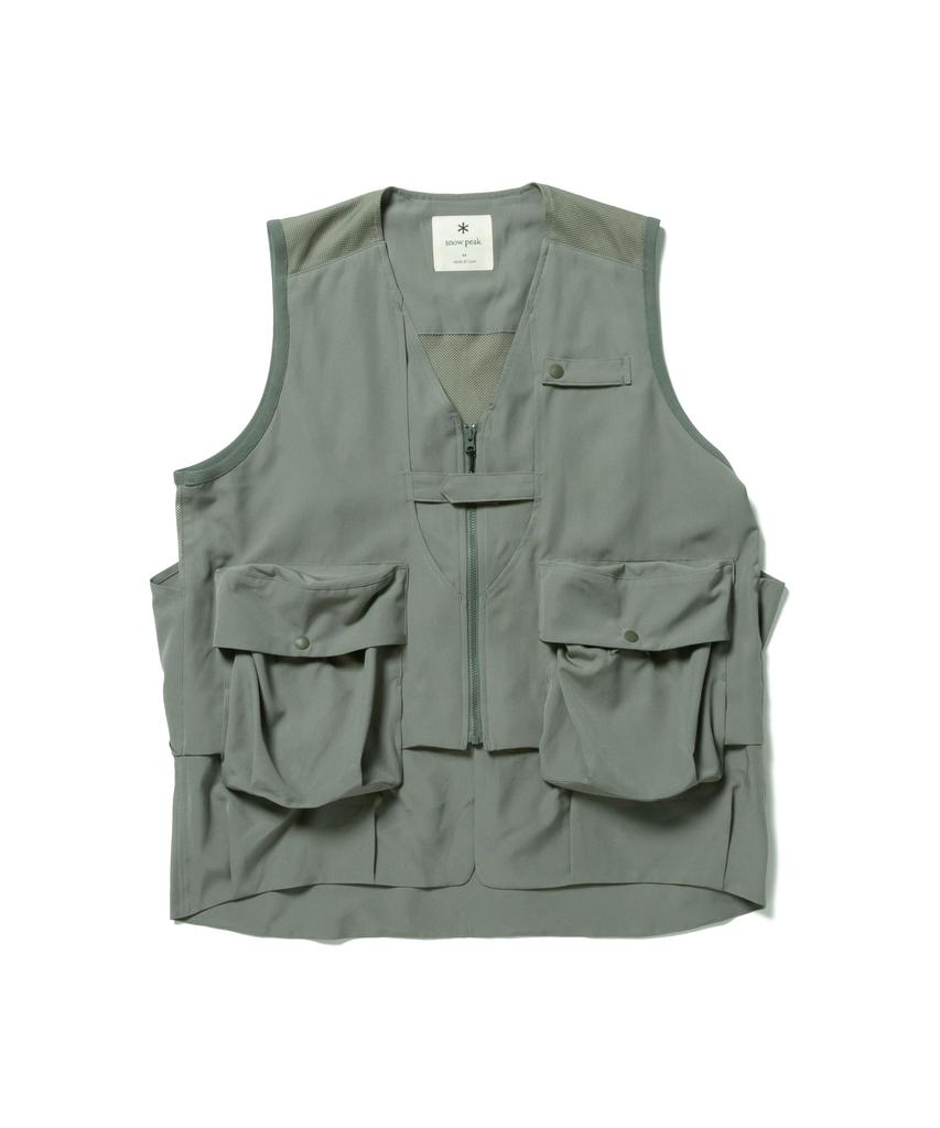 Insect Shield Mesh Vest size Festival Camping Outdoor [Snow Peak] SOLIVEJK-25SU012