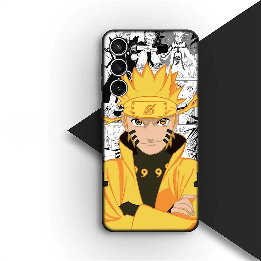 

Cover for Samsung Galaxy S24 S25 S23 FE Ultra Plus S7 Edge S25+ S23+ A56 5G Casing Phone Case Kakashi Narutos Namikaze Minato Galaxy S24+