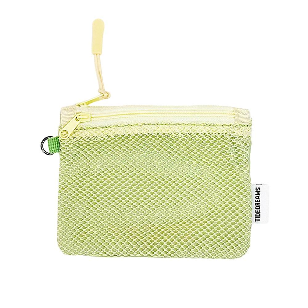 Dopamine Color Storage Bag Large Capacity Coin Purse Fashion Make Up Case светло-зеленый