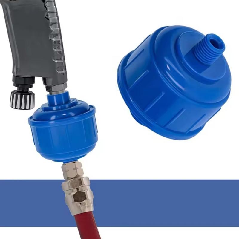 Pack of 5 High Performances Air Filters 1/4inch Threads To Eliminate Water from Sprays Painting Equipment and Tool