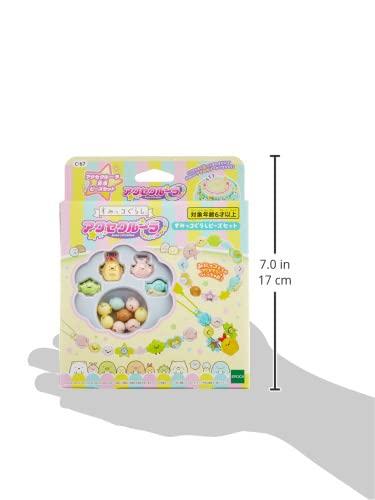 Acce Cruller [Sumikko Gurashi Beads Set] C-67 ST Mark Certified, Ages 6 and Up, Toy Accessories, Bead Accessories, Making Toy, Acce Cruller, EPOCH