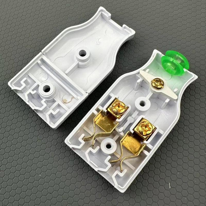 1/5Pcs Female Socket Type A Power Strip Connector America 2 Pole 10A Male Us Wiring Plug Japan Rewirable Cable Convert Plug