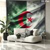 Algerien Nationalmannschaft Wandteppich Ästhetischer Wandbehang Bedruckter Stoffdecke Dekorative Wandteppiche für Schlafzimmer Wohnzimmer Heimdekoration