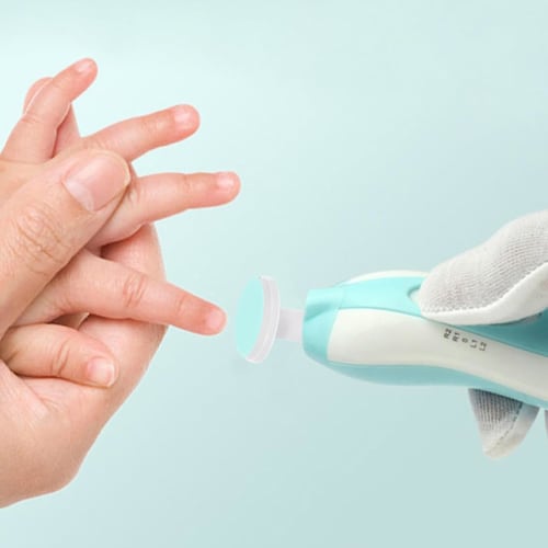 24-Piece Set of Replacement Nail Polish Heads, Toddler Nail Clipper Pads, Electric Grinding Heads, Toddler Electric Nail File Pads, Trimmer Replacemen