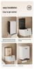 Punch-Free Wall-Mounted Tissue Box Holder for Bathroom, Kitchen, and Living Room