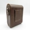 [No Brand] Synthetic Leather Digital Camera Case, Compatible with Panasonic TZ90, Storage and Protection Pouch (Dark Brown) [Parallel Import]