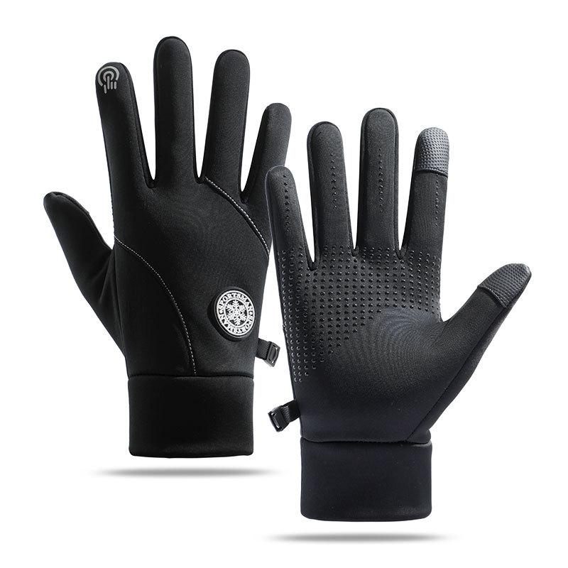 

= Men s touchscreen anti-splash riding driving fitness mountaineering outdoor training anti-skid exercise M