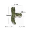 Natural Xiuyan Jade Foot Massager Scraping Gua Sha Acupuncture Shiatsu Tool Massage Instrument Therapy Relieve Stress