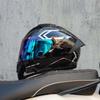 Professional Racing Dual Lens Safety Helmet, Off-road Motorcycle Full Face Protector, Approved by DOT