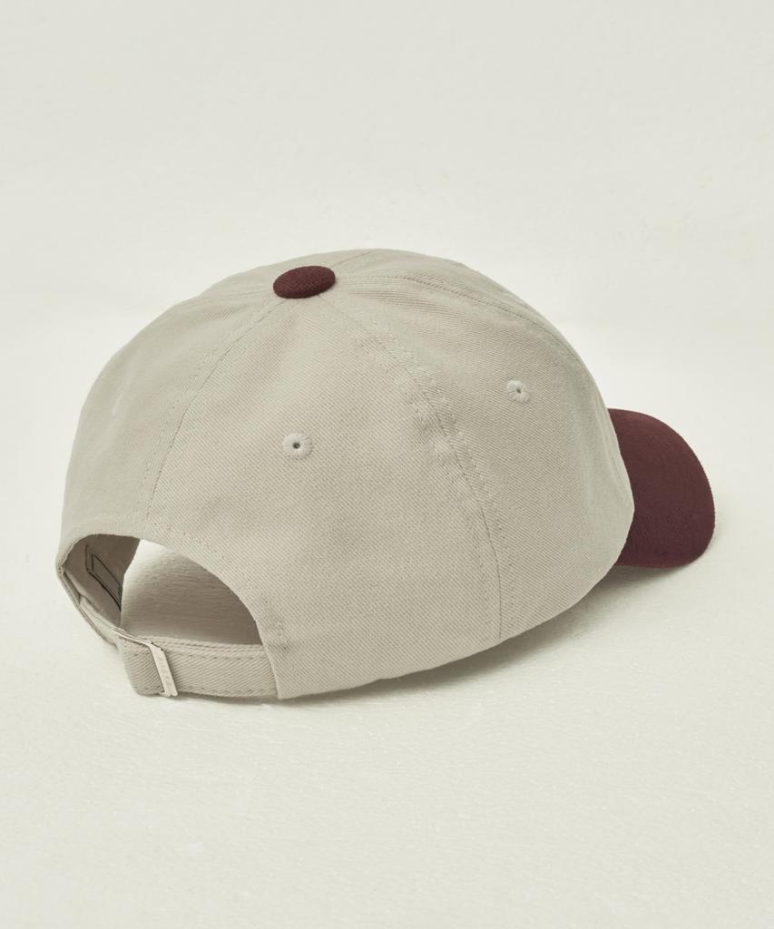 Seteo Bon Voyage Contrast 5 Panel Ball Cap Burgundy