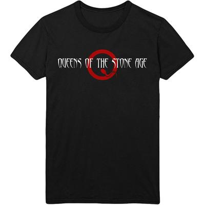 Königinnen der Steinzeit Unisex T-Shirt: Textlogo
