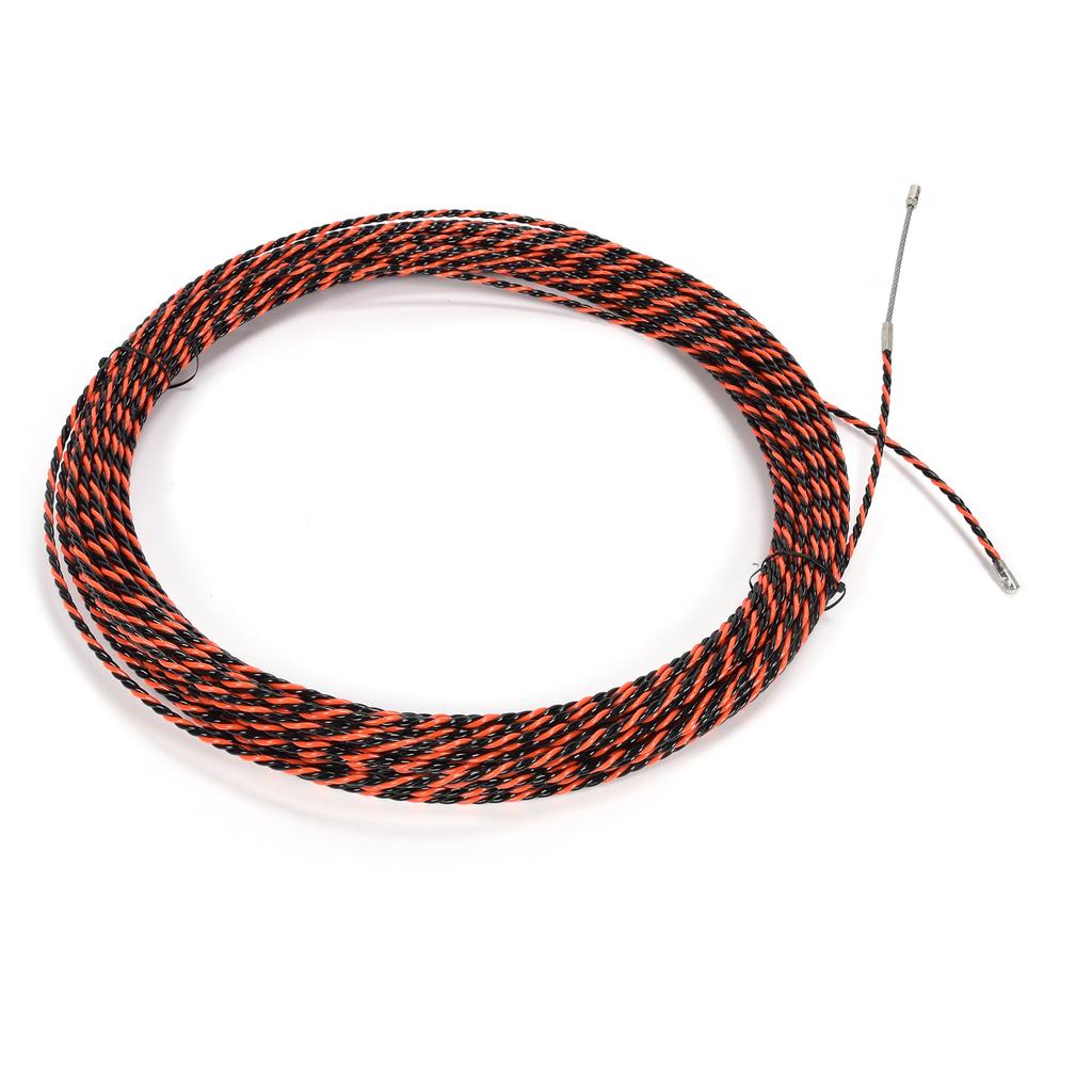 Cablu de Oțel 50m Acoperit cu Plastic Rezistent la Coroziune Bicolor pentru Ascensor Macara Tractor