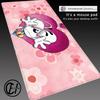 Tapis de souris Diddl Mignon Dessin animé Antidérapant Caoutchouc Gamer Équilibre Tapis d'ordinateur Décoration Tapis de bureau Ordinateur portable Bureau Grand