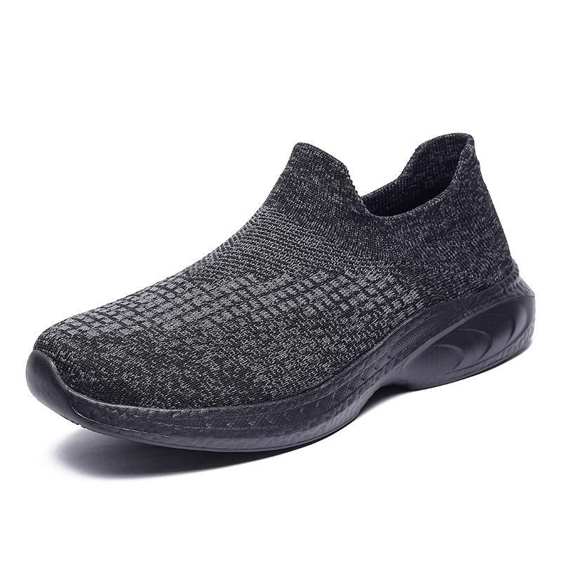 Men's Shoes Women's Shoes Couple Shoes Flat-bottomed Fly-woven Sneakers Outdoor Sports and Leisure Shoes Men's