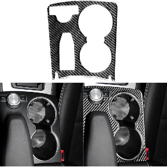 NVCNX Carbon Fiber Compatible with Mercedes-Benz C-Class W204 C250 C300 C350 C63 AMG 2008 2009 2010 2011 2012 2013 2014 Sedan Accessories Door Panel