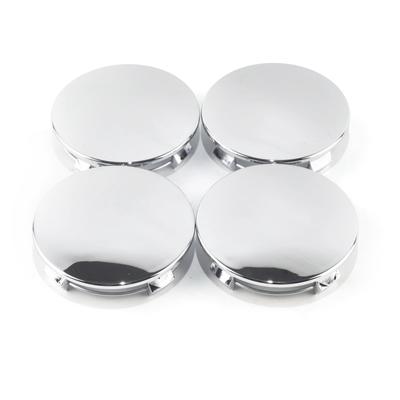 Καλύμματα Κέντρου Τροχών 83mm 74.3mm Σετ 4 Τεμαχίων Καλύμματα Κέντρου Τροχών Επιχρωμιωμένα Καλύμματα Κέντρου