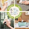 6PCS Swedish Dishcloths Eco-Friendly Kitchen Rags Absorbent Dish Towels Reusable Washable Cleaning Cloths