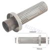 Universal 51mm 60mm Motorcycle Exhaust Escape Modified Muffler Removable Catalyst Silencer DB Killer Noise Reduction Purify
