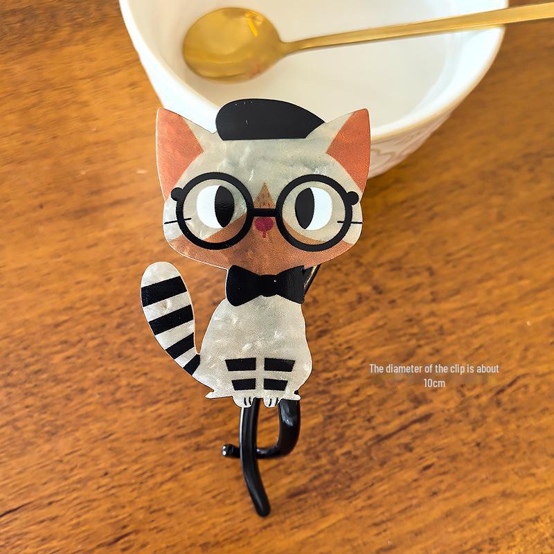 2024 Korean High-End Shark Clip Hair Accessory, Twist Clip for Straight Hair, Back-of-Head Hairpin.