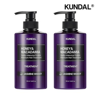 Honey & Macadamia Protein Treatment Aroma Edition Jasmine Woody 500ml X2