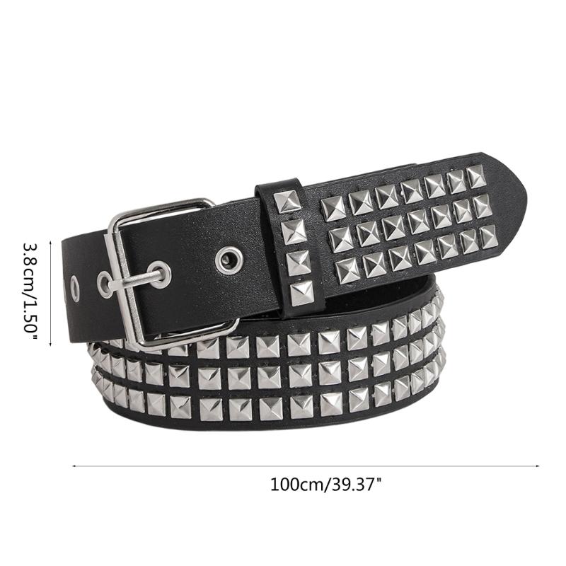 Luxuriöser Breiter Taillengürtel mit Nietenverzierungen für Damen Jeans Rock Dekorationen