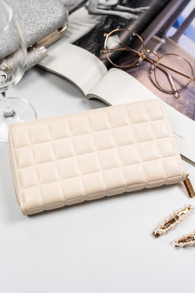 Peterson PU PTN PKK-01-6359 cream wallet