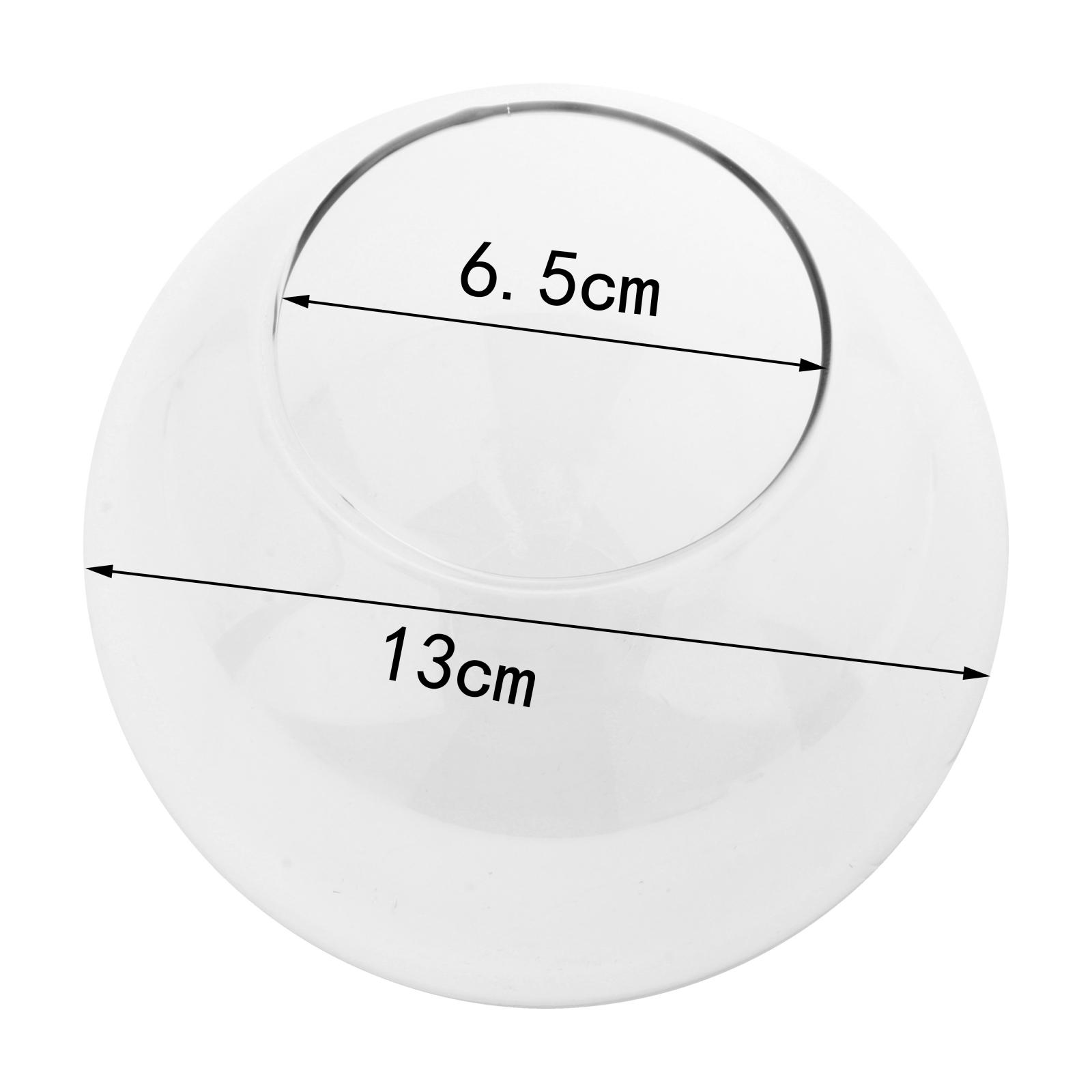 

Glass Lampshade for Pendant Lamp Ball Art Deco Round Replacement Chandelier Shade Fitting Light 2.56-2.76inch Fitter Opening