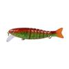 Mehrgelenkiger 7-Segment-Minnow-Köder für das Felsenangeln 10,5 cm 17,3 g mit 6# Haken Künstlicher Hartköder für Süßwasser- und Salzwasserfischerei