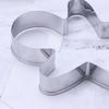 3pcs Gingerbread Man Boy Girl Fondant Pastry Baking Biscuit Cookie Cutter Set Stainless Steel CDN