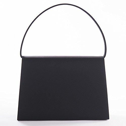 Japanese Black Formal Sub Fukusa Ceremonial Entrance Kindergarten Entrance Graduation Graduation Good Night [Aurora] Bag, Bag, 3-piece Set, Black,