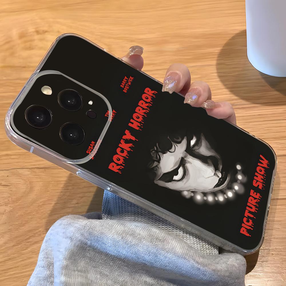 

The Rocky Horror Picture Show Movie Phone Case For IPhone 17 Pro Max 16 15 14 Pro Max 13 11 Xs Xr 8 7Plus Transparent Cover iPhone 11 Pro