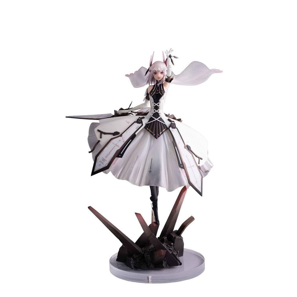 

UNKNOWN MODEL Gray Leaf General Final Scale PVC ABS Painted Complete Figure Normal Edition Punishing Raven (Raikou, Purpose, Version) 1/7 & белый