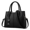 Shaping PU Leather Handbag  Stylish Versatile Tote Shoulder Bag  Large Capacity Crossbody Bag with Adjustable Straps Zip Closure