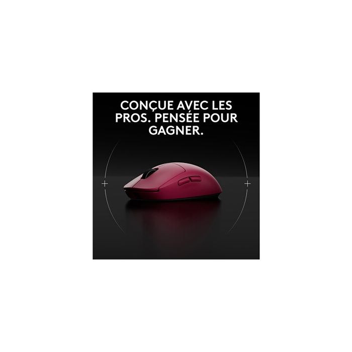 Souris gaming sans fil Logitech G PRO 2 Lightspeed Rose