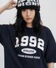 LEMAIN SECOND 1992 Arch Logo Oversized Short Sleeve T-Shirt [Navy] (Type B)