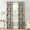 Coffee Cup Cake Candy Windows Curtains for Living Room Child Bedroom Window Treatment Blinds Kitchen Curtains