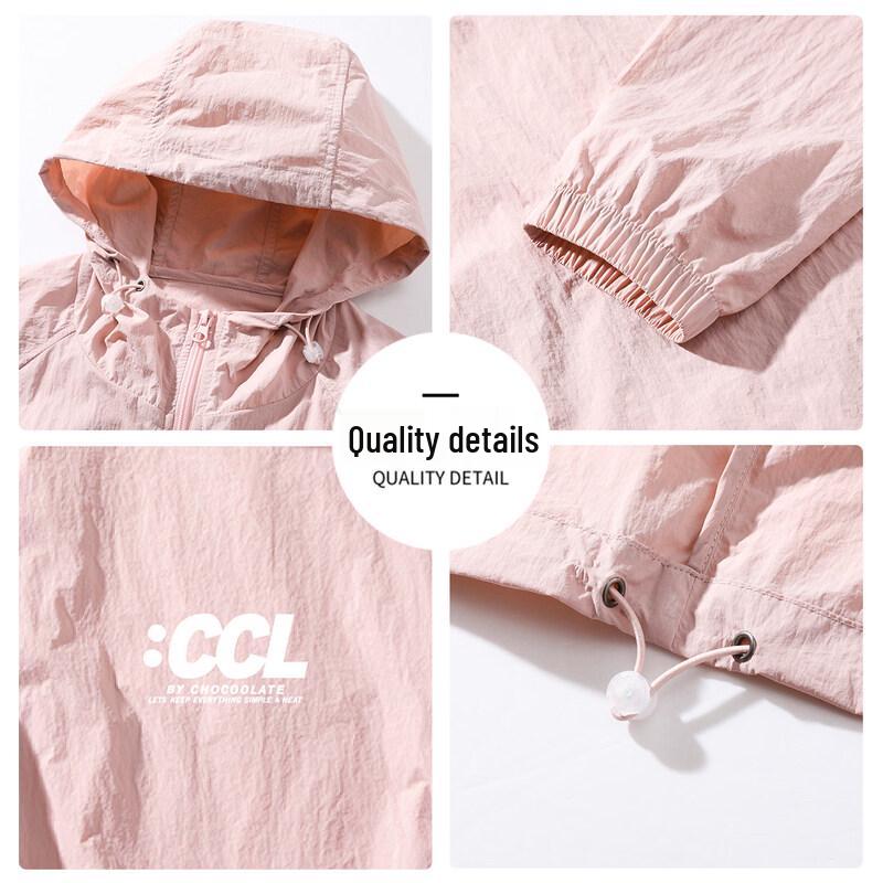 CHOCOOLATEit Men's Hooded UV Protection Sun Jacket
