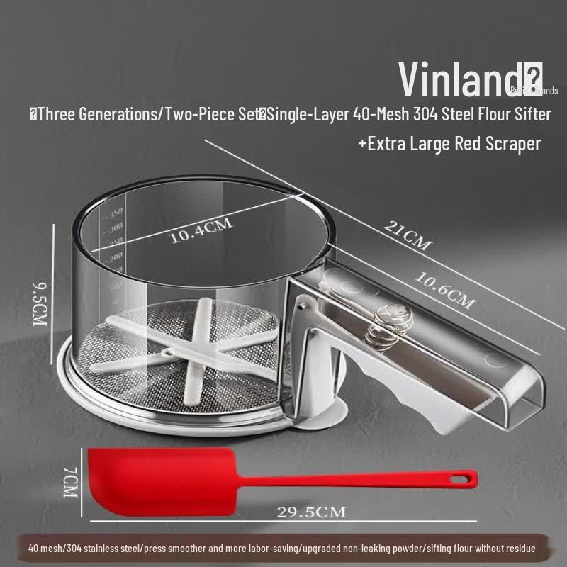 Handheld Semi-Automatic Flour Sifter